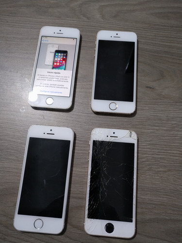 Iphone 5s 16 Gb Plata Para Refacciones Plateado (Usado)