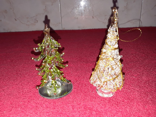 Mini Arbolitos De Navidad Decorativos / (leer Descripción)