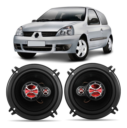 Par Alto Falante Scenic Foxer 5 Triaxial 100w Rms Original