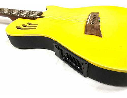 Raridade Violão Jobin Flat Fundo Fibra Nylon Novo Original