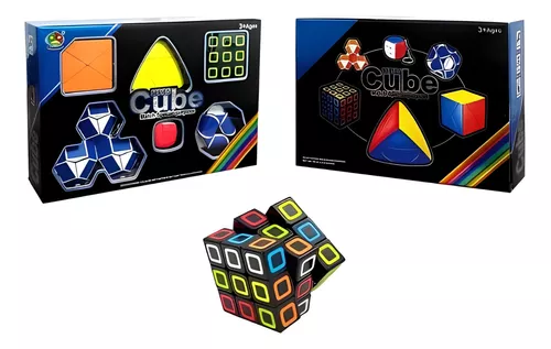 Este Cubo mágico impressiona por ser muuuuuito diferente do