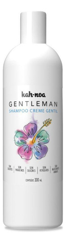 Kah-noa Shampoo Creme Gentleman Para Cachos 300g Sem Sulfato