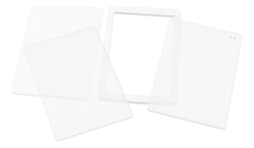 6 X 4 Placas Acrílicas De Arena Movediza Para 14cmx9cm