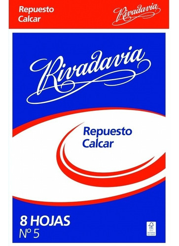 Repuesto Nº5 Calcar Rivadavia