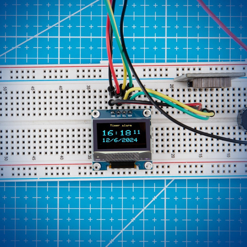 Módulo De Pantalla Oled Elegoo De 0.96 Pulgadas Para Arduino