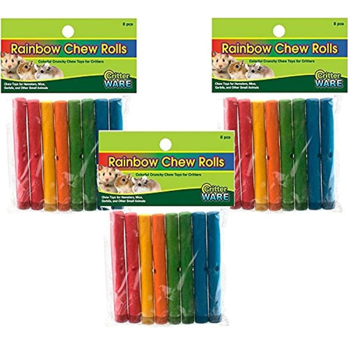 Fabricacion De 24 Piezas Surtido De 675 Rollos Rainbow Chew