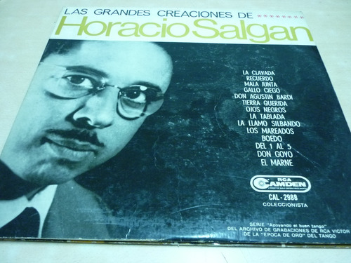 Horacio SaLGán  Las Grandes Creaciones  Vinilo Excelente 