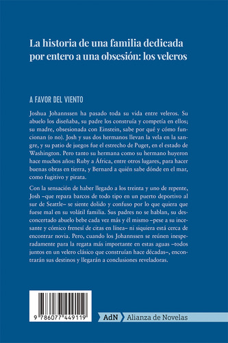 A favor del viento, de Lynch, Jim. Editorial Adn, tapa blanda en español, 2018