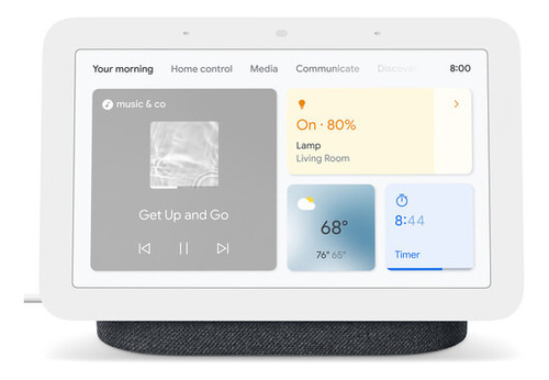 Google Nest Hub Asistente Virtual 2da Gen Wi-fi Bluetooth Color Charcoal