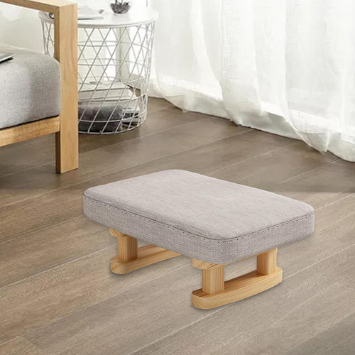 Aplicable A Taburete Acolchado Para Pies, Silla Rectangular