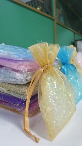 Imagen 6 de 10 de Bolsitas De Organza, Tull, Eventos ,recuerdos, Bisuteria