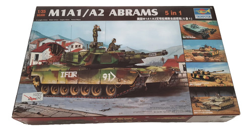Maravilhoso E Super-detalhado M1a1/a2 Abrams 1/35 Trumpeter!