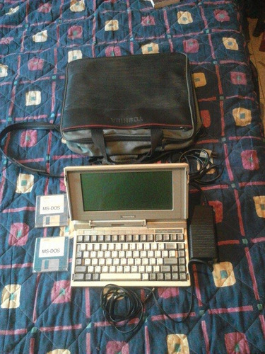 Laptop Vintage Toshiba T1200 De 1991