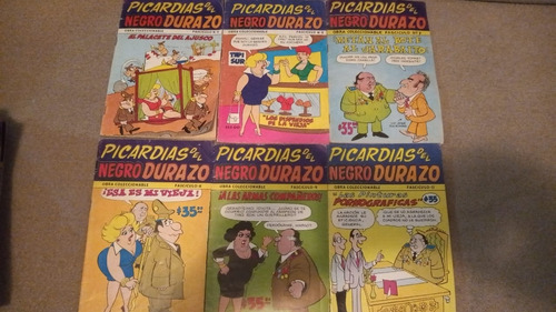 Lote De Comics Picardías Del Negro Durazo 52 Ejemplares