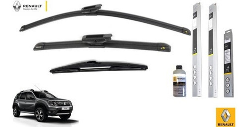 Kit 3 Plumas Wiper Limpiabrisas Renault Duster 13-23 Origina