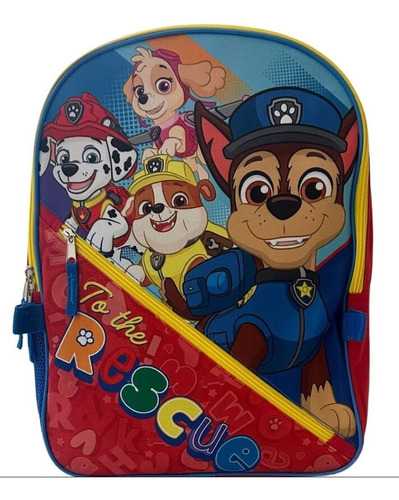 Morral Y Lonchera Paw Patrol 41cm Original 