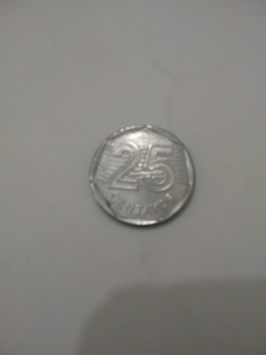 Moneda Brasil 25 Centavos 1994