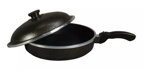 Sarten Con Tapa Antiadherente Olla Horno 28 Cm 3 Litros