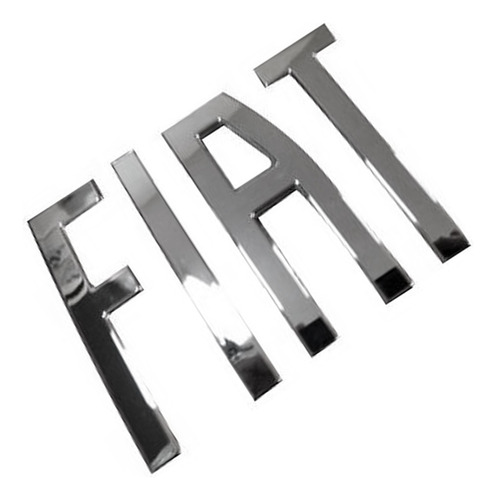 Emblema Sigla Fiat Tampa Traseira Nova Strada Fiat 100256693