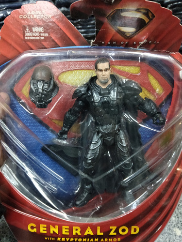 Dc Movie Masters, General Zod, Con Armadura Kriptoniana!! (Usado)
