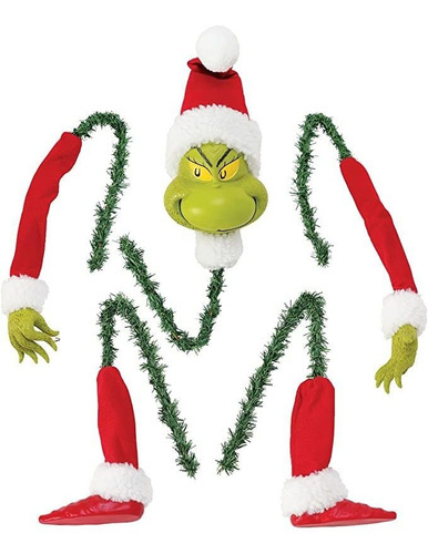 5 Piezas De Adornos Grinch Para Árbol De Navidad Con Patas D