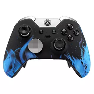 Carcasa Frontal Para Control Xbox One Elite Color Llama Azul