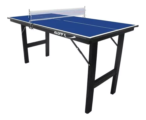 Mesa de ping pong Klopf 1010 fabricada em MDP cor preto