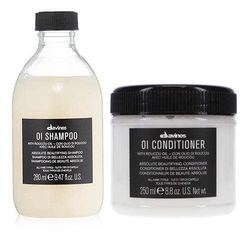 Kit Shampoo Y Acondicionador Oi Davines