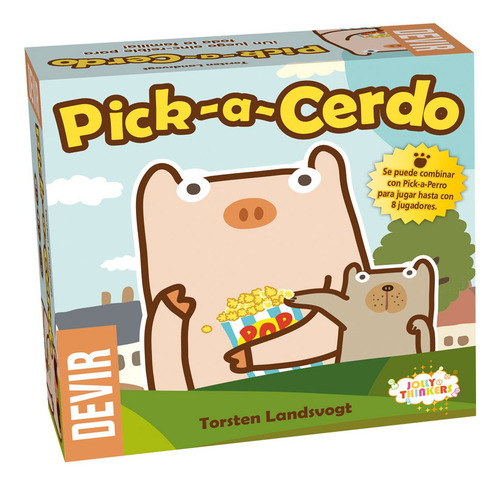 Pick-a-cerdo Juego De Memoria Y Atención Marca Devir