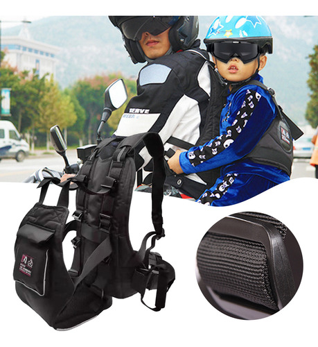 Arnés De Seguridad Para Motocicleta Para Niños Cinturón Aju