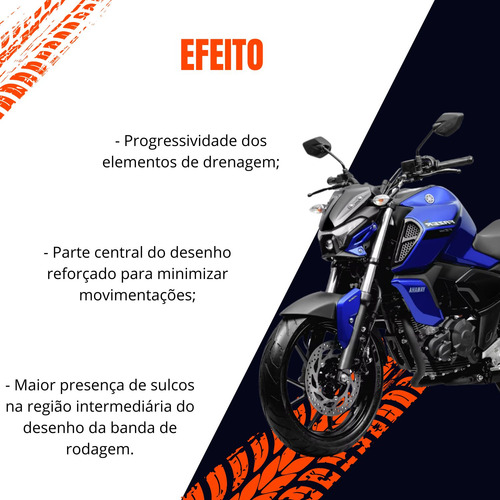 Melhor Pneu Dianteiro 80/100-18 Thorax Cg Cargo Titan Fan