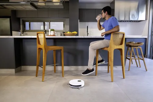 Aspiradora Robot Karcher Rcv 1 Blanca 90 Min. De Uso