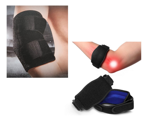 Pack Codera Para Tendinitis + Codera Ajustable Compresiva