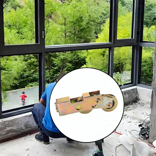 Rueda Con Rodamiento De Rodillos Para Puerta Corrediza De