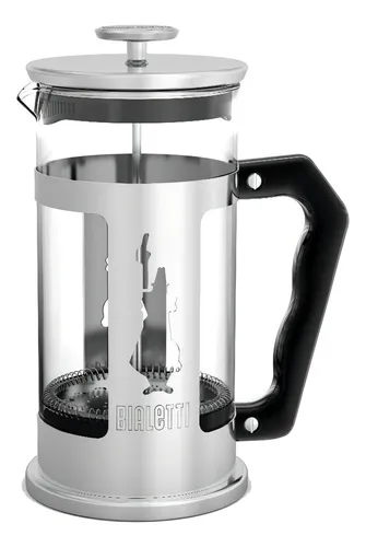 Cafetera Bialetti Preziosa 3 Cups semi automática acero inoxidable prensa francesa