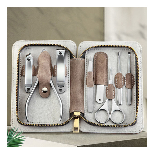 Nail Trimmer Tools Pu Estuche De Viaje Kit B