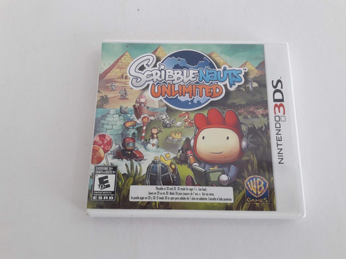 Nintendo 3ds Scribblenauts Unlimited Funcionando 100% #904