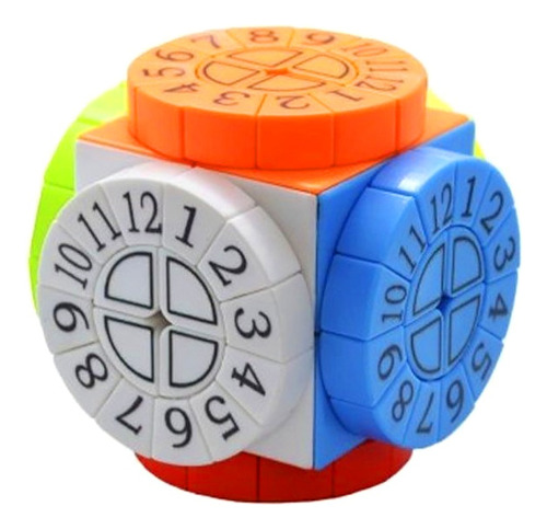 Cubo Maquina Del Tiempo Mágico Cubo Reloj