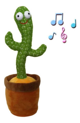 Imitando Hablar Cantando Bailar Cactus Peluche Juguete De Lo