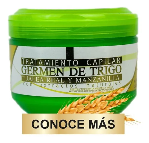 Tratamiento Capilar Germen De Trigo, Jalea Real Y Manz,350ml