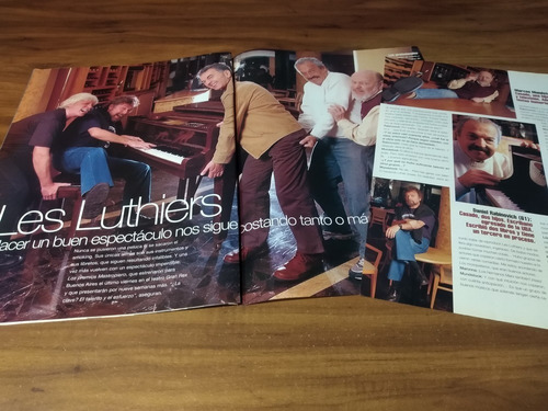 (ar940) Les Luthiers * Clippings Revista 3 Pgs * 2005