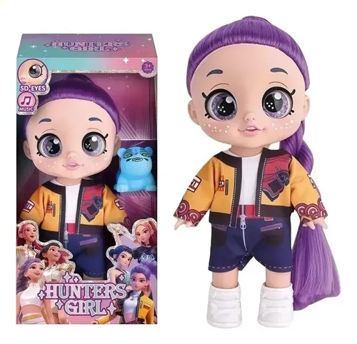 Boneca Interativa Musical Brinquedo - R$ 31,89