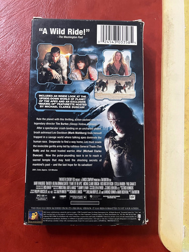 Planeta De Los Simios (rca Video Disc, Vhs, Dvd) (Usado)