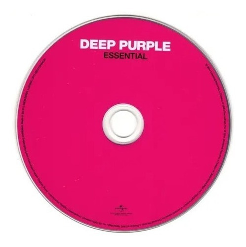 Deep Purple Essential Disco Cd / 13 Canciones Versión del álbum Estándar