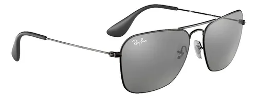 Gafas de sol Ray-Ban RB3610 talle Standard armazón polished antique black y lente grey