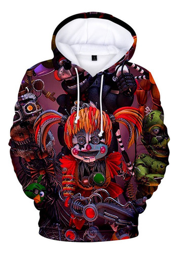 Wu H Cinco Noches En Freddy's Circus Sudaderas Para Bebés Ni