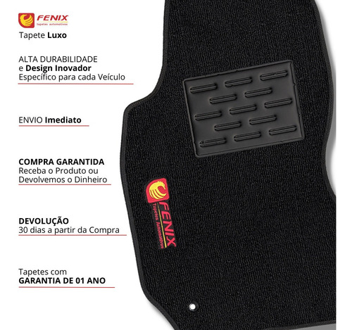 Imagem 8 de 8 de Tapetes Ford F250 1998 A 2012 Luxo