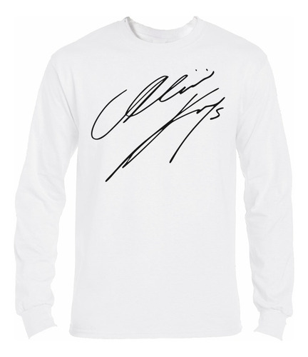 Polera Ml Alicia Keys Signature Firma Pop Abominatron