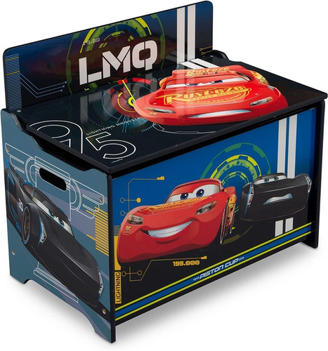 Juguetero Organizador Caja Deluxe Disney Pixar Cars Oficial