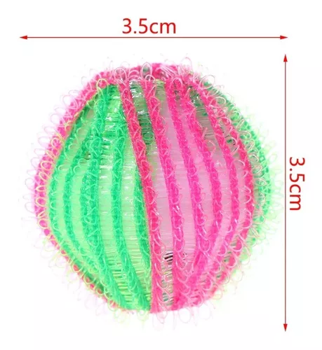 6 Bolitas Cepillo Atrapa Pelusa Para Lavadora Reutilizables